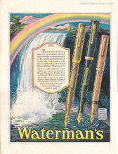Load image into Gallery viewer, Waterman’s Ripple hard rubber, Lever-Fill