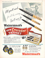 Waterman's Crusader Trioset, Maclean's Magazine, August 15,1949