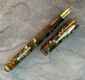 Waterman's Green & Pearl