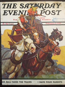 Sheaffer's Visulated, The Saturday Evening Post, February 6, 1937
