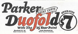Parker Duofold, Lucky Curve, Green Marble