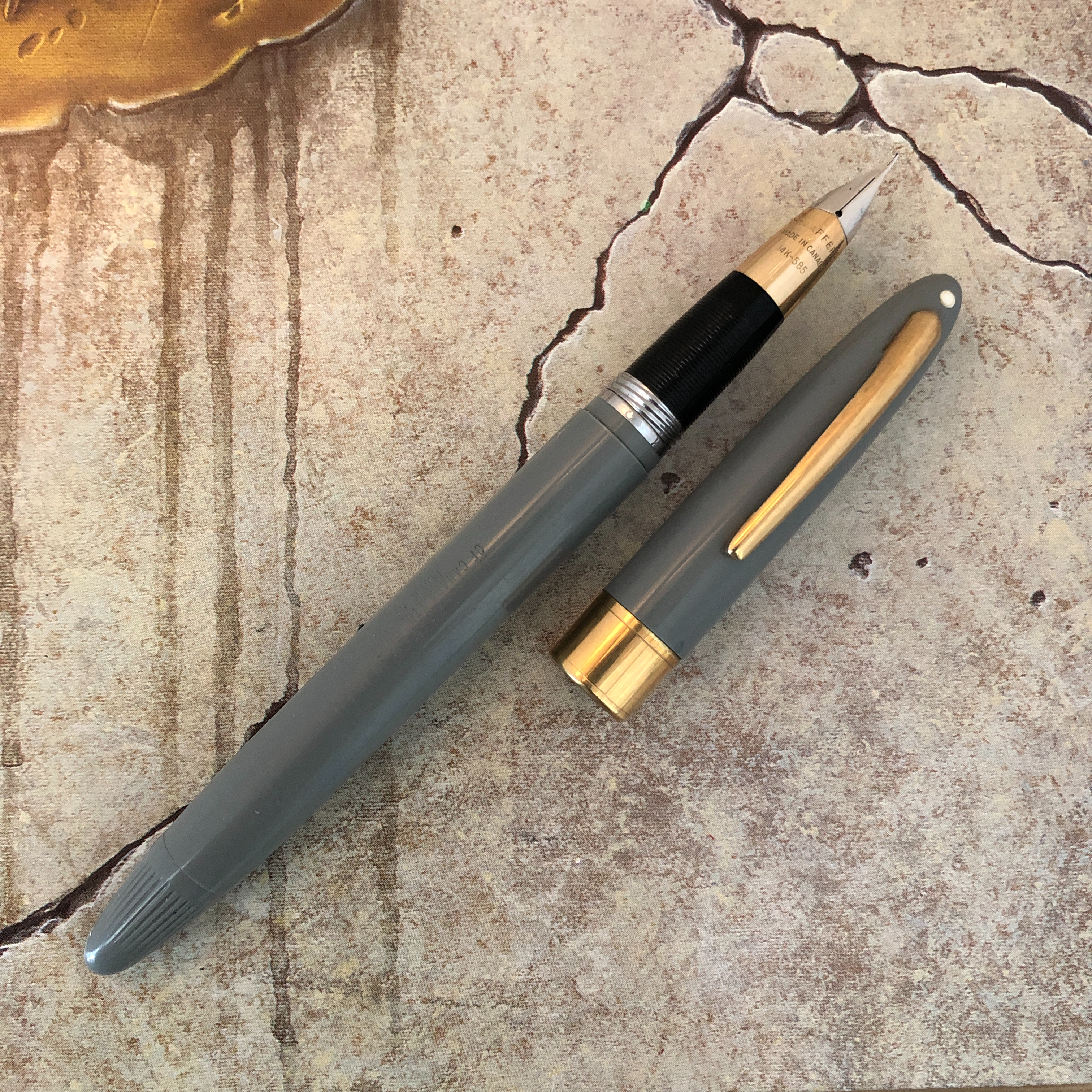 Sheaffer Snorkel Valiant Grey