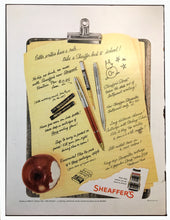 Load image into Gallery viewer, Sheaffer Cartridge Pen Light Blue barrel, chrome cap