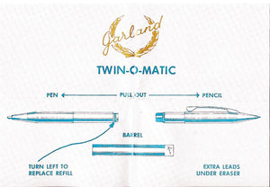 Garland Chrome Twin-0 -Matic,  Double ended