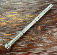 Load image into Gallery viewer, Victorian Pen-Pencil Slider, nickel plated