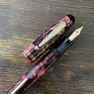 Parker Parkette, Red & Black Marble