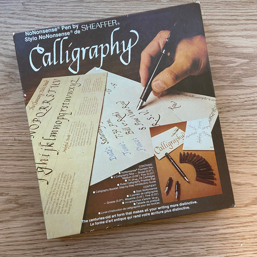 Sheaffer's NoNonsense Calligraphy set