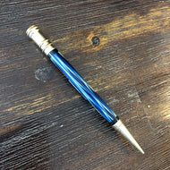 Parker c1929 True blue ring top, ladies mechanical pencil, Modernistic