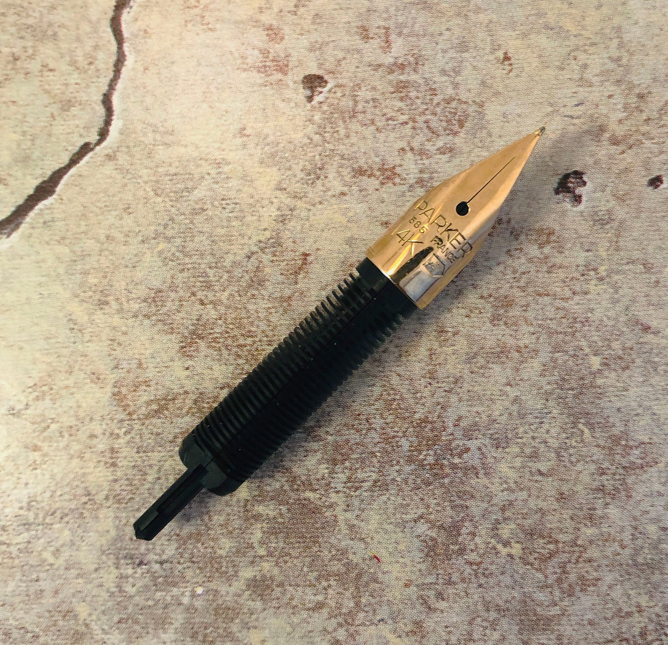 Parker 75 XF 14k gold nib France