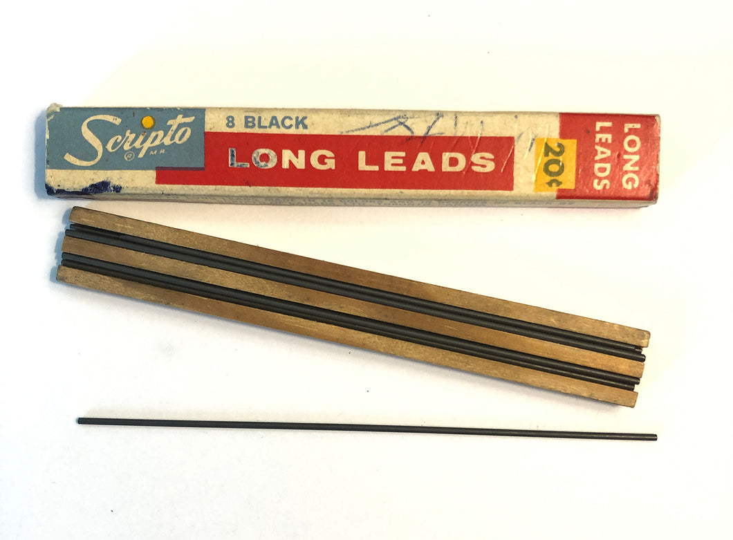 Vintage Lead, Scripto, 1.1mm Black HB