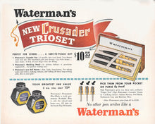 Load image into Gallery viewer, Waterman Taperite Crusader, Grey barrel