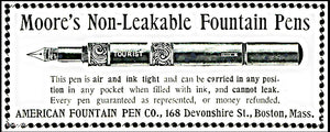 Moore's Non-leakable Fountain Pen