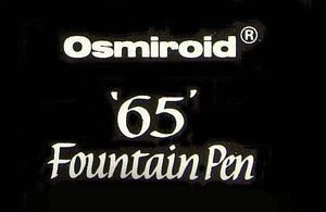 Osmiroid 65, Italic Medium Straight