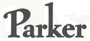 Parker Parkette, Red & Black Marble