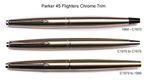 Parker 45 Flighter Chrome Trim