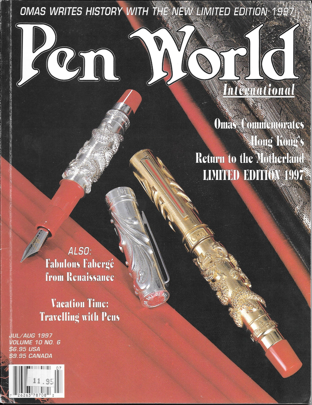 Pen World, Back Issues. July/August. 1997 Vol.10. No.6