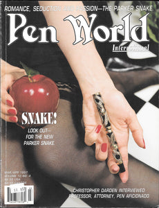 Pen World, Back Issues. March/April 1997 Vol.10 No. 4
