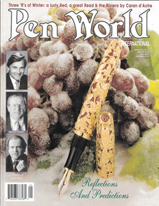 Pen World, Back Issues. Jan./Feb. 1999 Vol.12. No.3