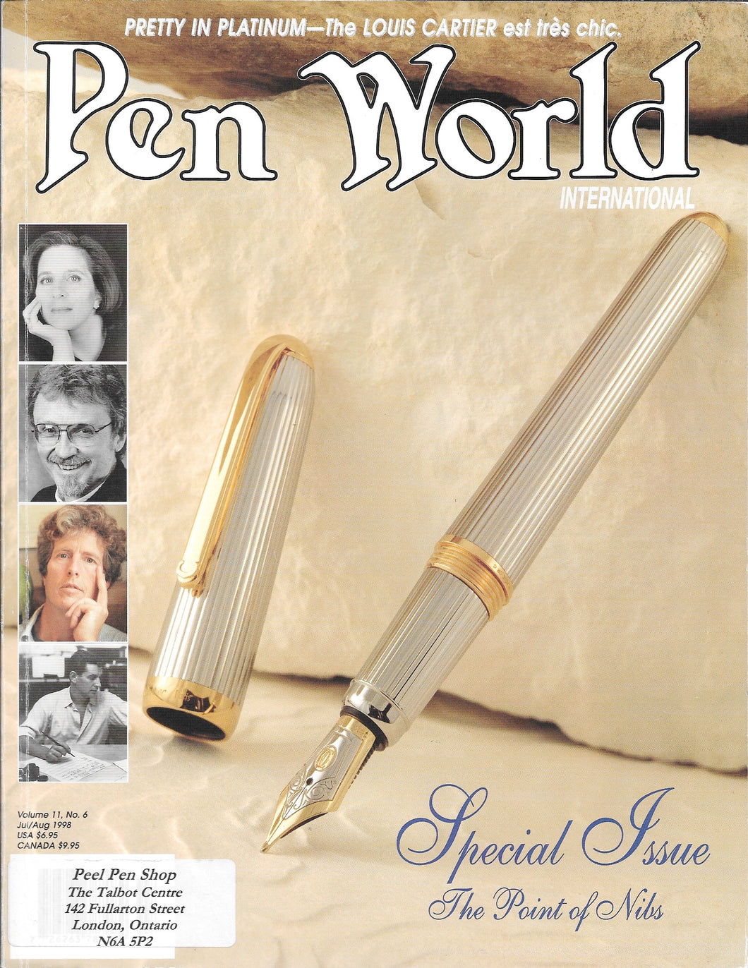 Pen World, Back Issues. July/Aug 1998 Vol.11. No.6
