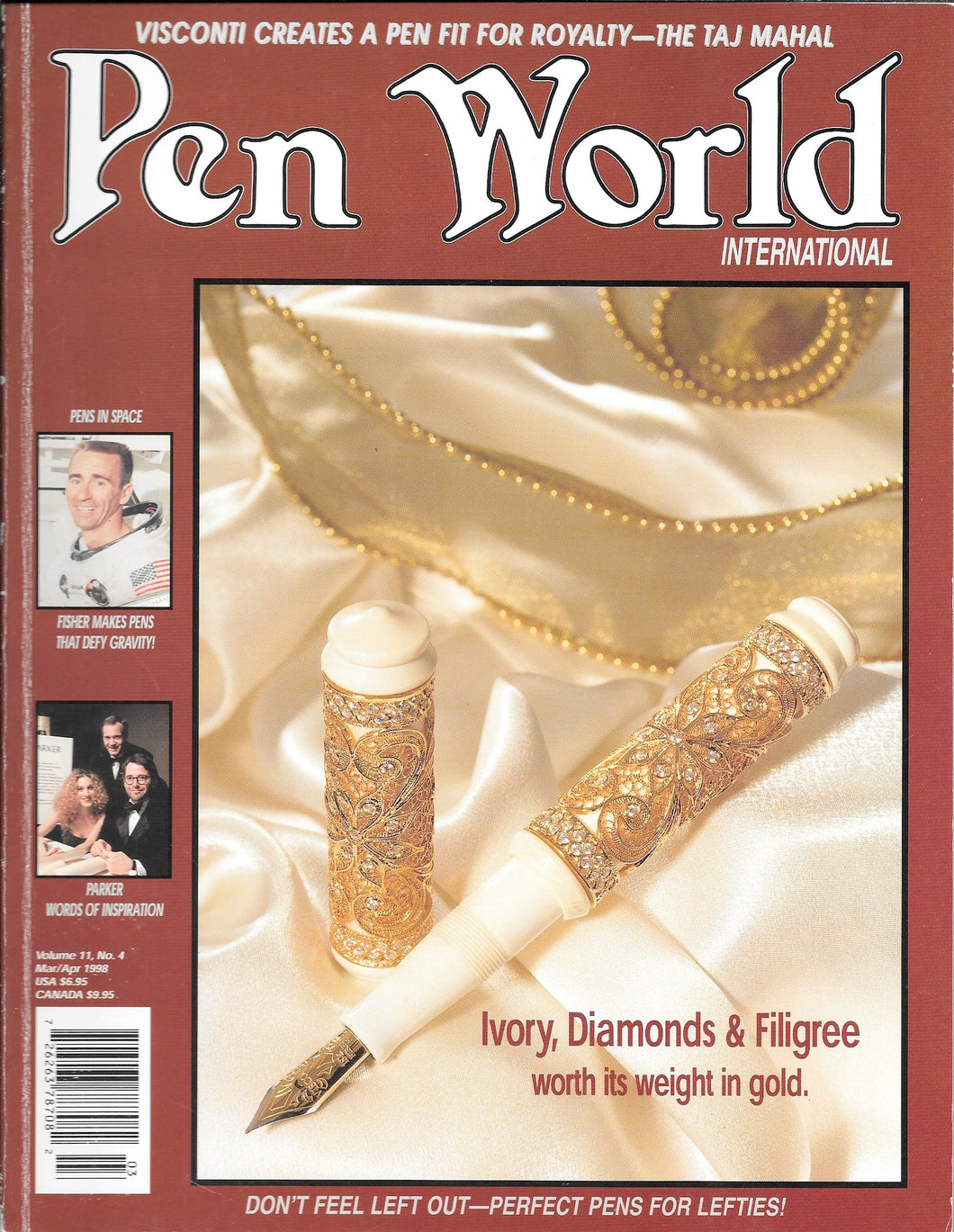 Pen World, Back Issues. March/April 1998 Vol.11. No.4