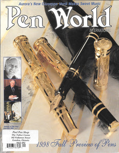 Pen World, Back Issues. Sept./Oct. 1998 Vol.12. No.1