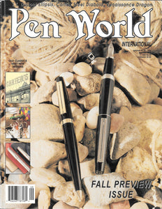 Pen World, Back Issues. Sept./Oct. 2000 Vol.14. No.1