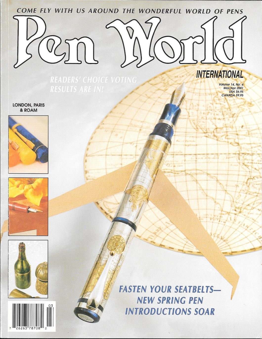 Pen World, Back Issues. Mar./Apr 2001 Vol.14. No.4