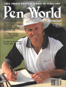 Pen World, Back Issues. July/August 1995 Vol.8. No.6