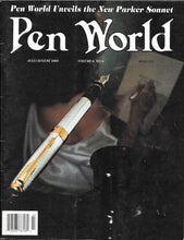 Load image into Gallery viewer, Pen World, Back Issues; July/Aug. 1993 Volume 6, No.6