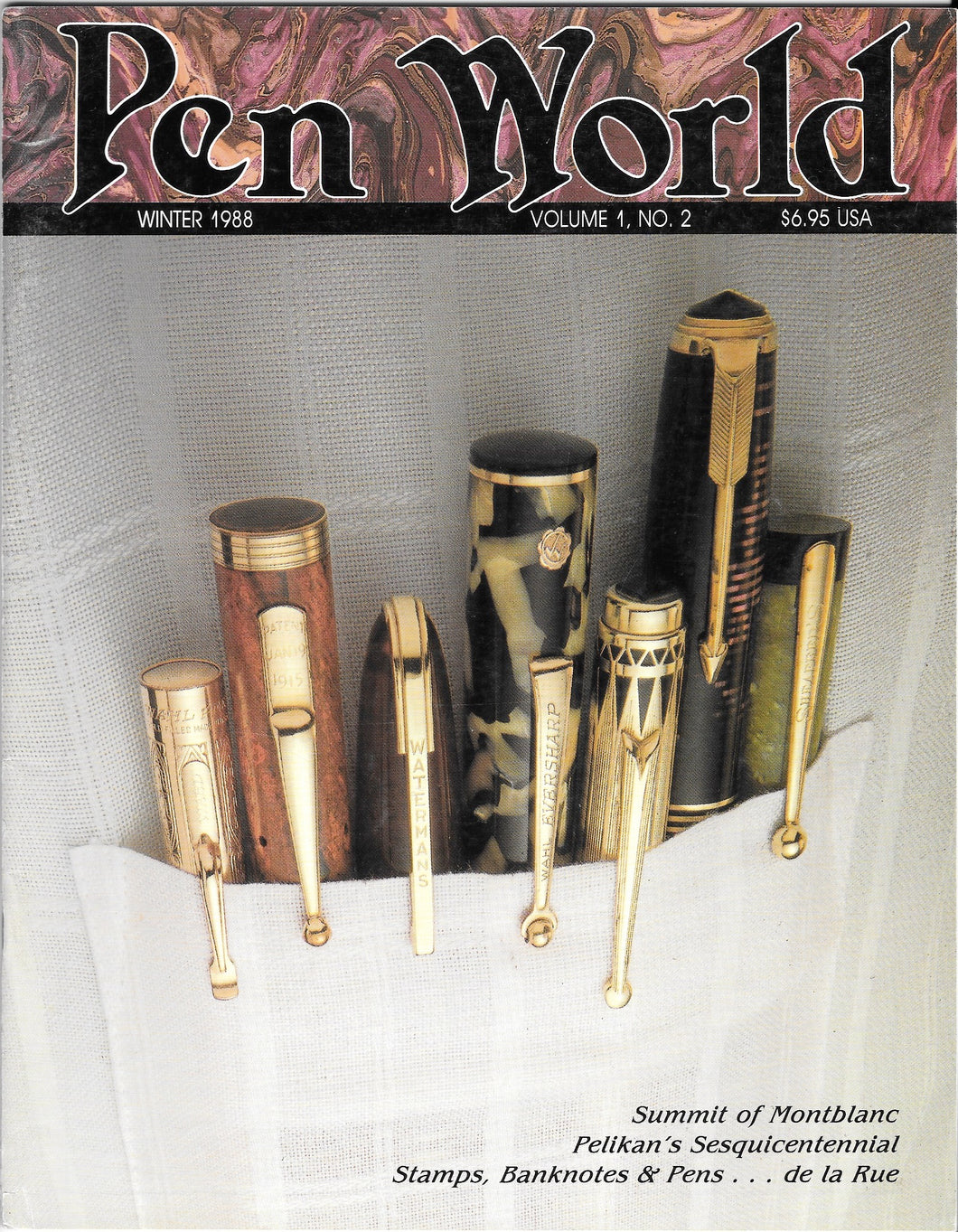 Pen World, Back Issues; Winter 1988, Volume 1, No.2
