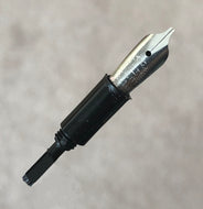 Platignum, nib & section, Broad Italic