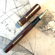 Waterman 94 Mahogany Brown-Cream, lever-fill
