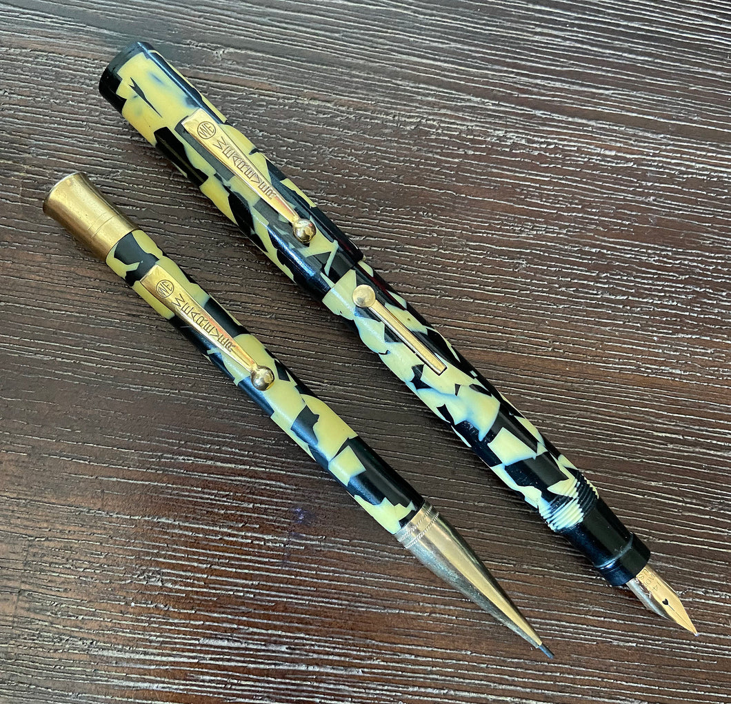 Wearever set, Fountain pen & Pencil