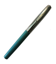 Load image into Gallery viewer, Sheaffer Cartridge Pen Light Blue barrel, chrome cap