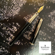 Load image into Gallery viewer, Waterford Marquis Black Lacquer Fountain Pen