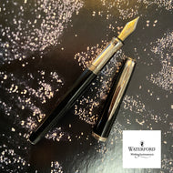 Waterford Marquis Black Lacquer Fountain Pen