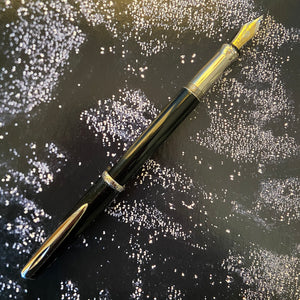 Waterford Marquis Black Lacquer Fountain Pen