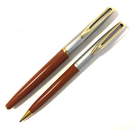 Waterman's c/f set, Fountain pen & Ballpoint, Orange barrel