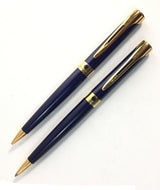 Waterman L'Etalon set, Ballpoint & Pencil, Blue lacquer