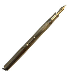 Ladies Wahl Pen, Gold filled , Made in Canada, Flexible 14k Wahl O nib