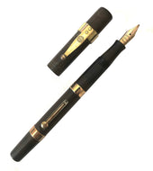 Waterman's Ideal No. 52 Black chased hard rubber