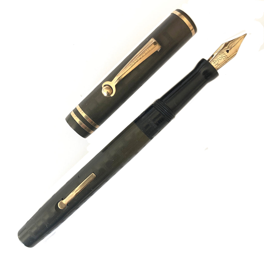 The Wahl Pen, Black Hard Rubber, Flexible