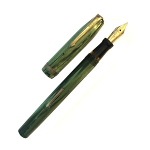 Conklin, Green marble lever-fill