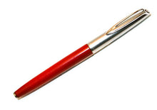 Load image into Gallery viewer, Waterman&#39;s c/f Stainless steel cap, Red barrel