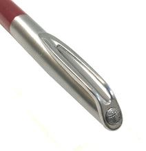 Load image into Gallery viewer, Waterman&#39;s c/f Stainless steel cap, Red barrel