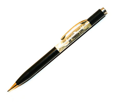 Sheaffer Utility, Promotional Marble green & black Pencil
