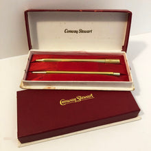 Load image into Gallery viewer, Conway Stewart Ballpoint &amp; Pencil set, Gold Electroplated