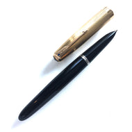 Parker 51 Demi Vacumatic, G/F cap, Black barrel