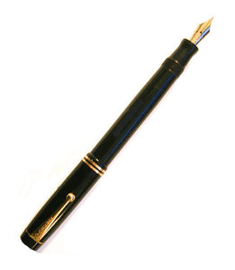 Parker Duofold, Permanite Black, Medium Flexible