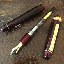 Load image into Gallery viewer, Platinum #3776 Century Bourgogne / Music nib, Fountain Pen